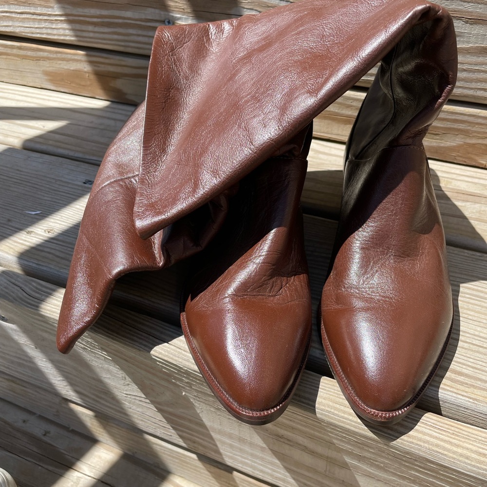 Made in Argentina brown boots